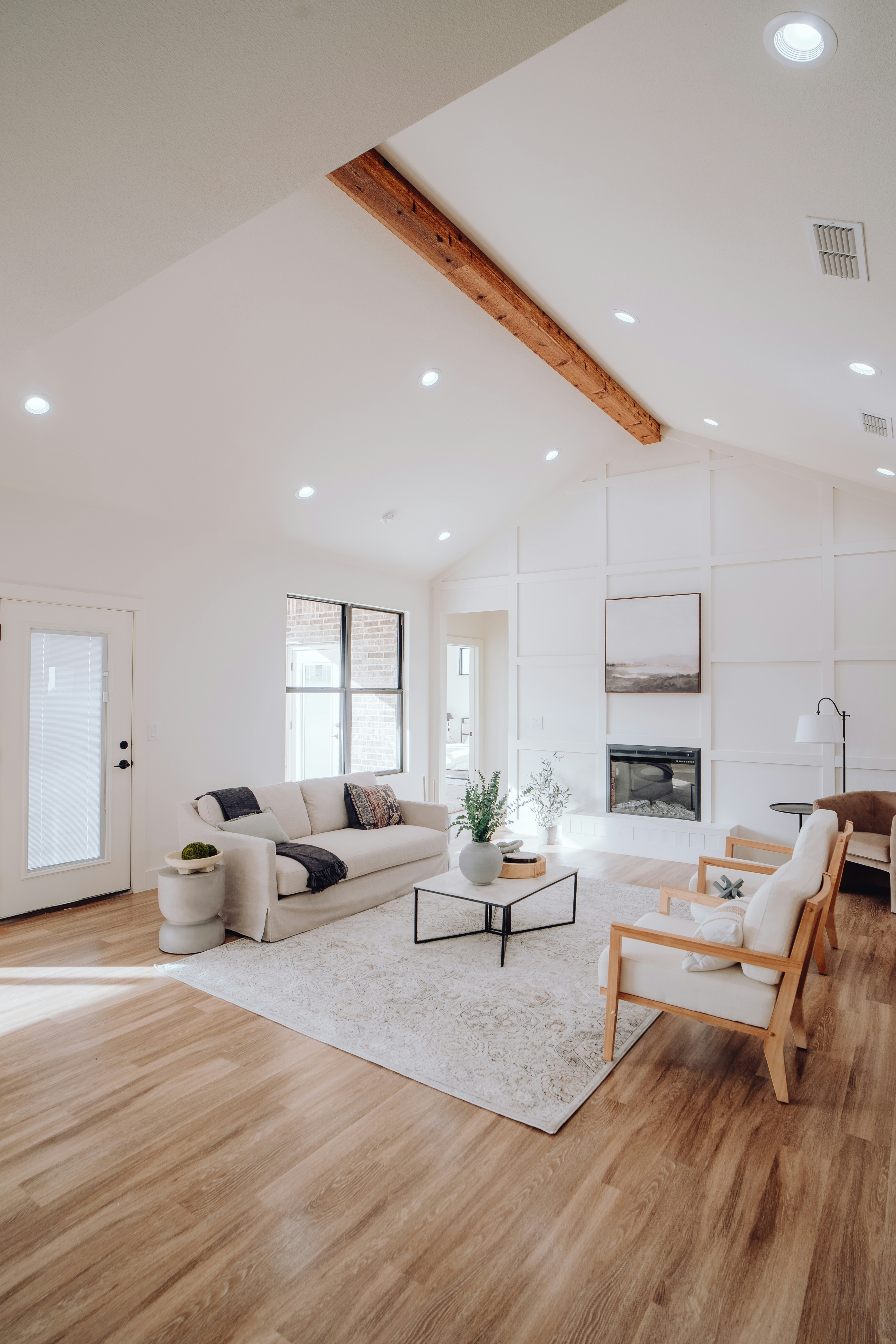 Family enjoying their consistently clean and shining home
